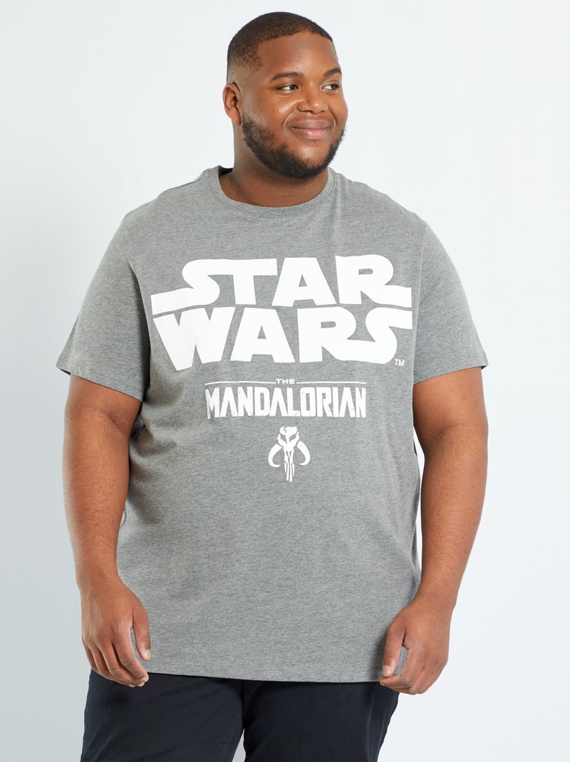 T-shirt 'Disney' 'Mandalorian' GRIGIO - Kiabi