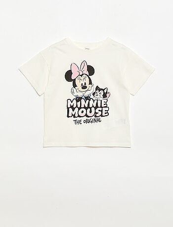 T-shirt 'Disney' 'Mickey' in cotone tinta unita