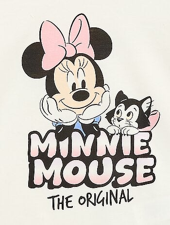 T-shirt 'Disney' 'Mickey' in cotone tinta unita
