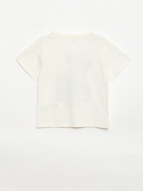 T-shirt 'Disney' 'Minnie' in cotone tinta unita - Kiabi