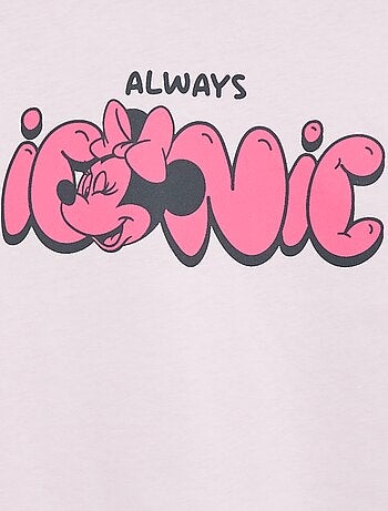 T-shirt 'Disney' 'Mickey' in cotone tinta unita