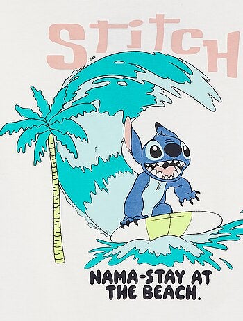 T-shirt 'Disney' 'Stitch' a maniche corte