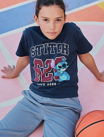 T-shirt 'Disney' 'Stitch' a maniche corte