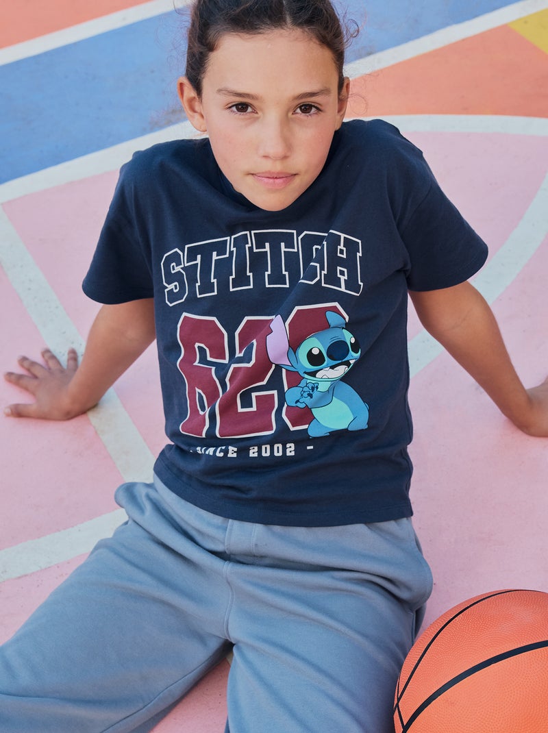 T-shirt 'Disney' 'Stitch' a maniche corte Blu - Kiabi