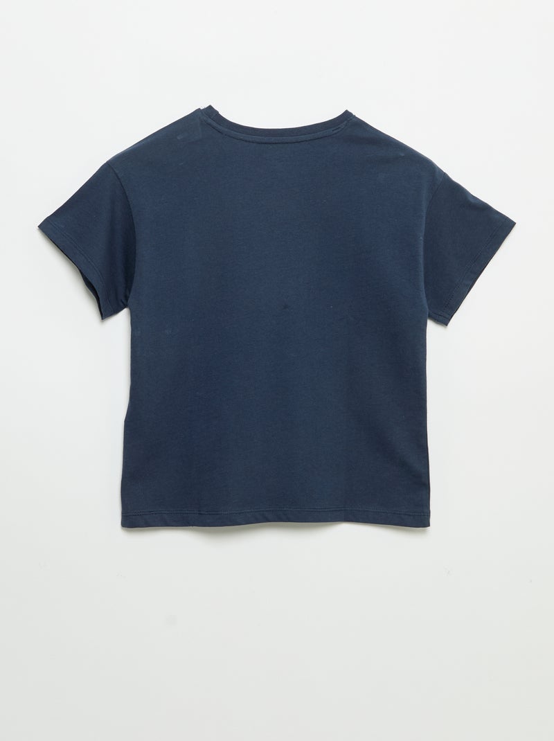 T-shirt 'Disney' 'Stitch' a maniche corte Blu - Kiabi