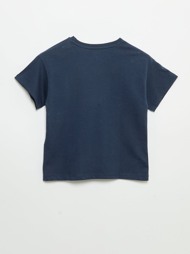 T-shirt 'Disney' 'Stitch' a maniche corte Blu - Kiabi