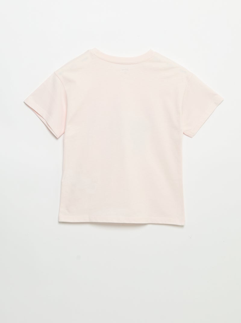 T-shirt 'Disney' 'Stitch' a maniche corte Rosa - Kiabi