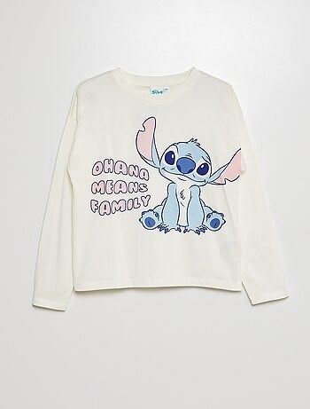 T-shirt 'Disney' 'Stitch' maniche lunghe