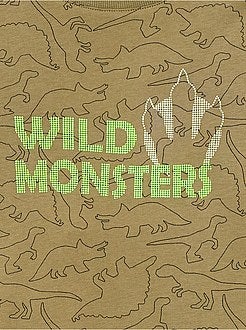 Bambino 3-12 anni - T-shirt divertente 'dino' - Kiabi