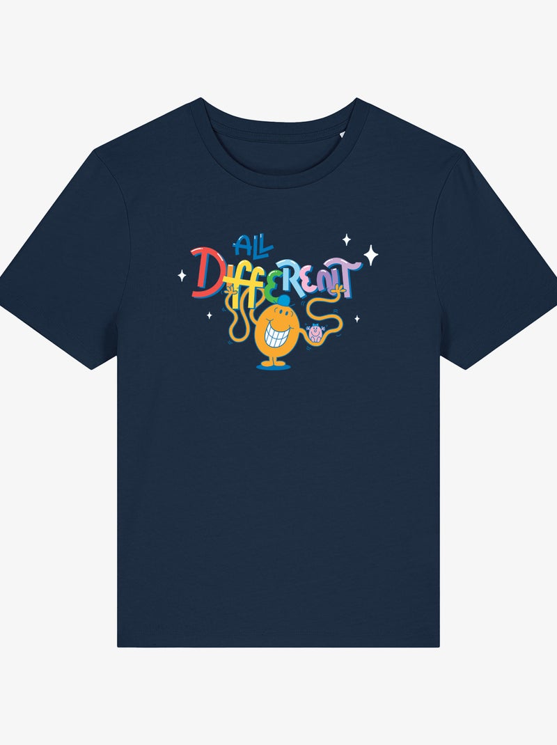 T-shirt Donna - ALL DIFFERENT Blu marino - Kiabi