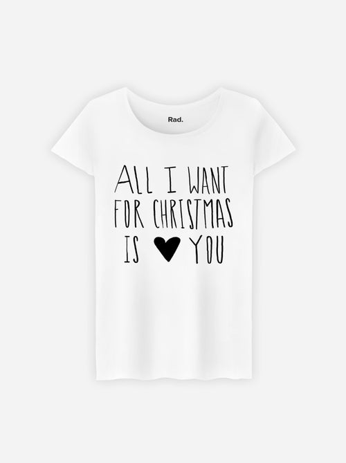 T-shirt Donna - ALL I WANT FOR CHRSITMAS IS YOU - Kiabi