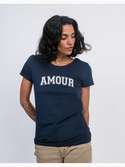T-shirt Donna - AMOUR TYPO USA - Kiabi