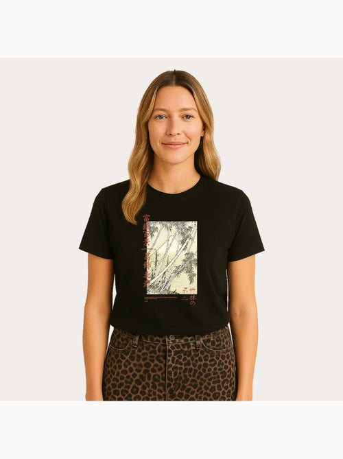 T-shirt Donna - APOH HOKUSAI BAMBOO - Kiabi