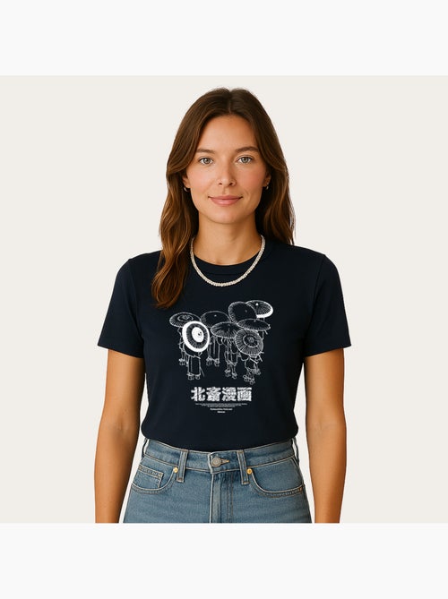 T-shirt Donna - APOH HOKUSAI MANGA - Kiabi