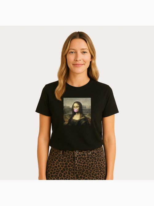 T-shirt Donna - APOH MONA LISA BUBBLE - Kiabi