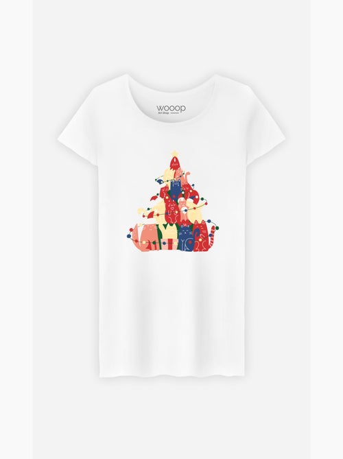 T-shirt Donna - ARBRE A CHATS - Kiabi