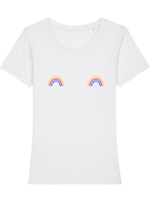 T-shirt Donna - ARC EN CIEL - Kiabi