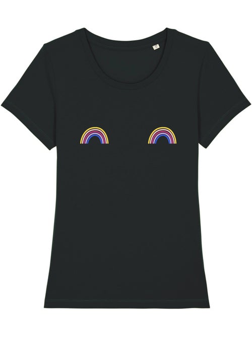 T-shirt Donna - ARC EN CIEL - Kiabi
