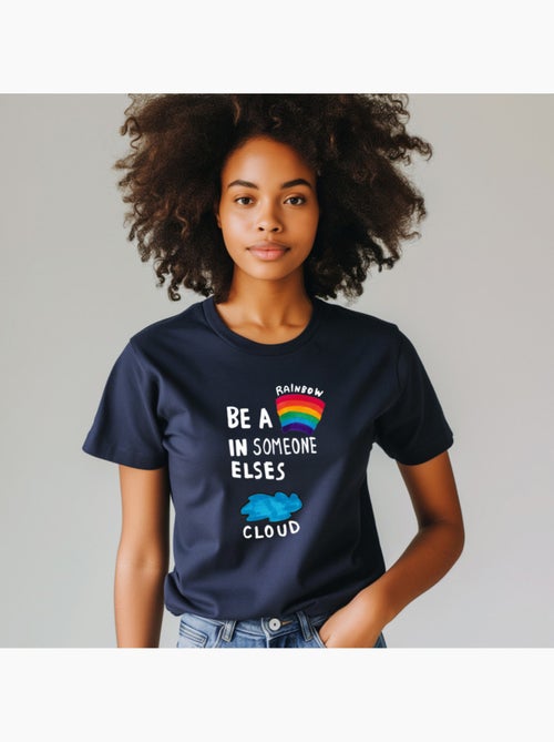 T-shirt Donna - BE A RAINBOW - Kiabi