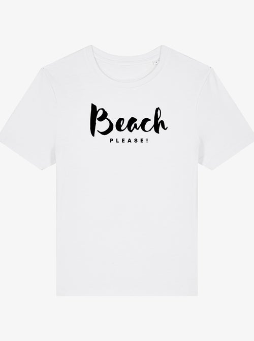T-shirt Donna - BEACH PLEASE - Kiabi