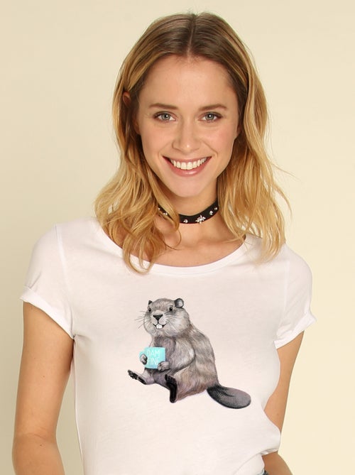 T-shirt Donna - BEAVER - Kiabi