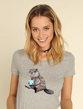 T-shirt Donna - BEAVER