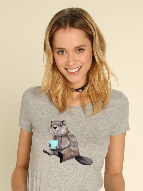 T-shirt Donna - BEAVER - Kiabi