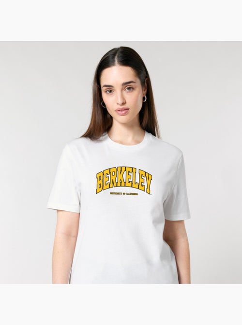 T-shirt Donna - BERKELEY UNIVERSITY YELLOW - Kiabi