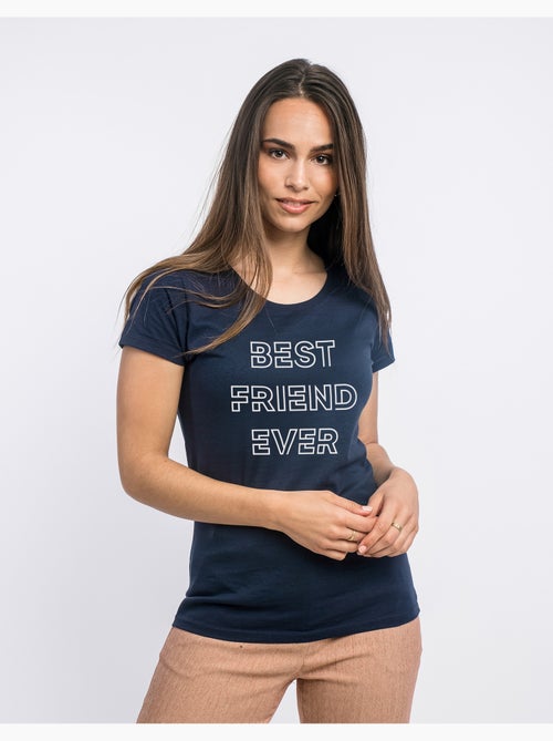 T-shirt Donna - BEST FRIEND EVER - Kiabi