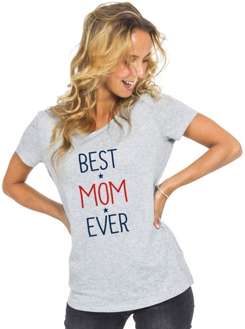 T-shirt Donna - BEST MOM EVER - Kiabi