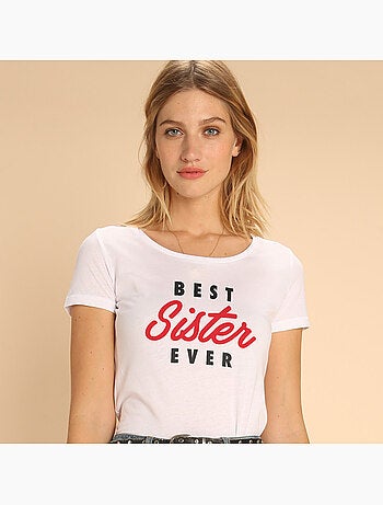 T-shirt Donna - BEST SISTER EVER