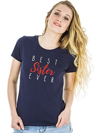 T-shirt Donna - BEST SISTER EVER