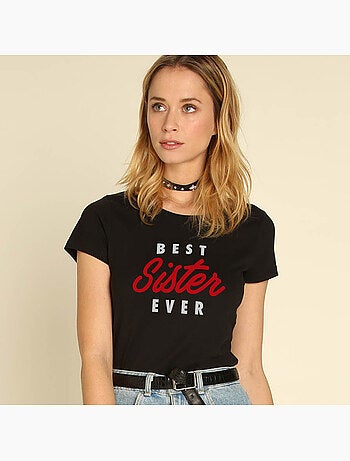 T-shirt Donna - BEST SISTER EVER