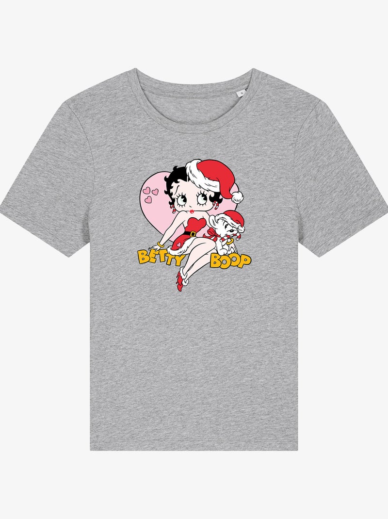 T-shirt Donna - BETTY BOOP 1 Grigio melangiato - Kiabi