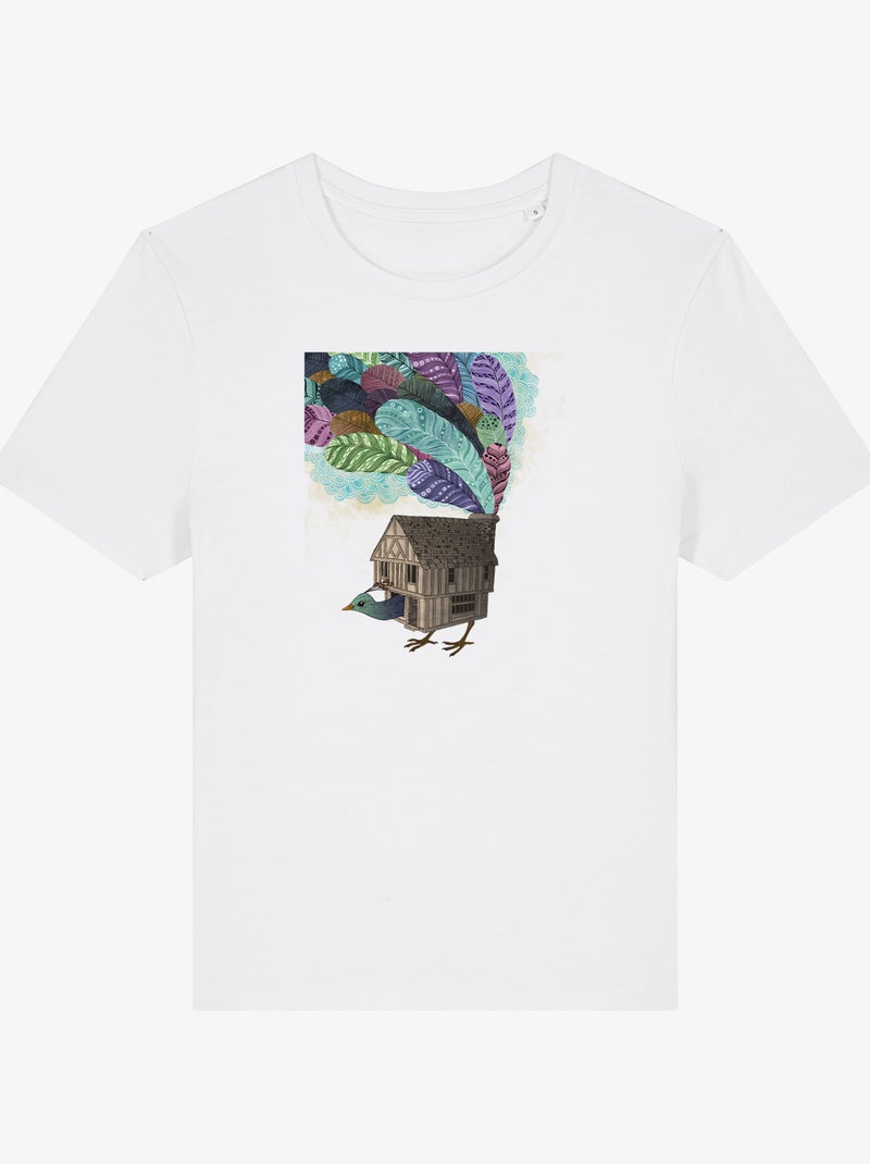 T-shirt Donna - BIRDHOUSE Bianco - Kiabi