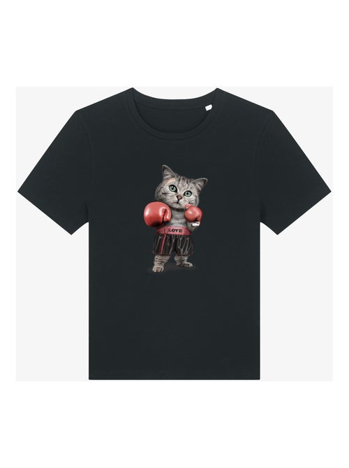 T-shirt Donna - BOXING CAT - Kiabi