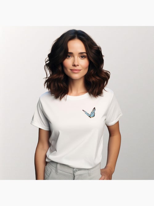 T-shirt Donna - BUTTERFLY CŒUR - Kiabi
