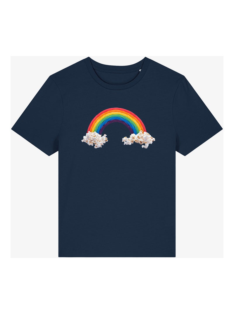 T-shirt Donna - CANDY RAINBAW Blu marino - Kiabi