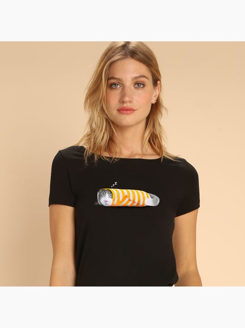 T-shirt Donna - CAT IN THE PAPER - Kiabi