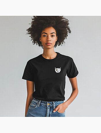 T-shirt Donna - CHAT CLIN DOEIL CŒUR