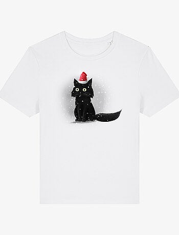 T-shirt Donna - CHRISTMAS CAT