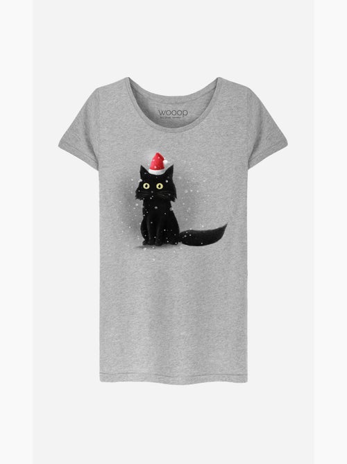 T-shirt Donna - CHRISTMAS CAT - Kiabi