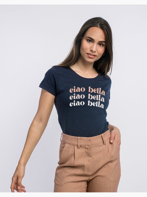 T-shirt Donna - CIAO BELLA - Kiabi