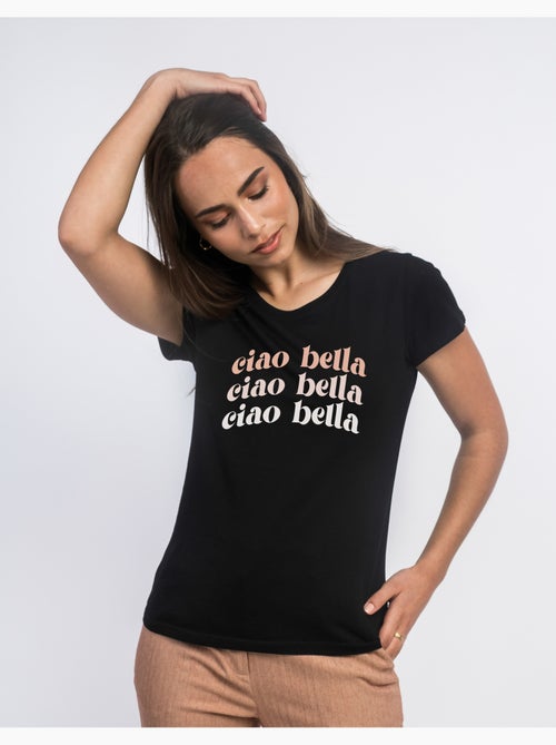 T-shirt Donna - CIAO BELLA - Kiabi