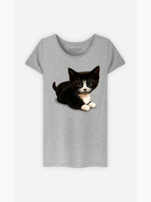 T-shirt Donna - CUTE CAT - Kiabi