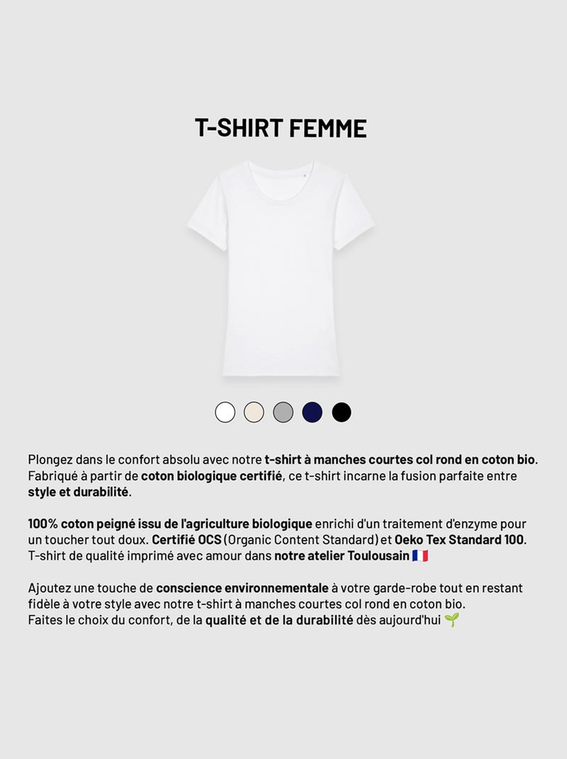 T-shirt Donna - DINNER TIME Bianco - Kiabi