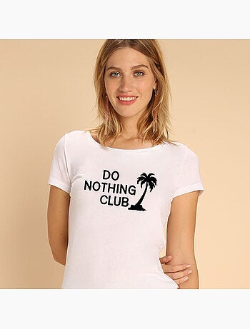 T-shirt Donna - DO NOTHING CLUB