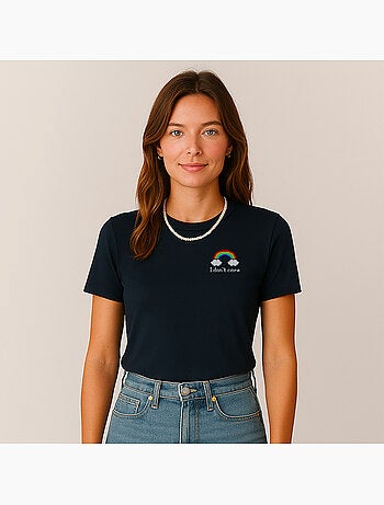 T-shirt Donna - DONT CARE CŒUR