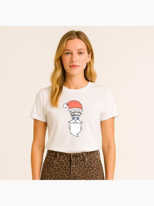 T-shirt Donna - DONT STOP BELIEVIN - Kiabi