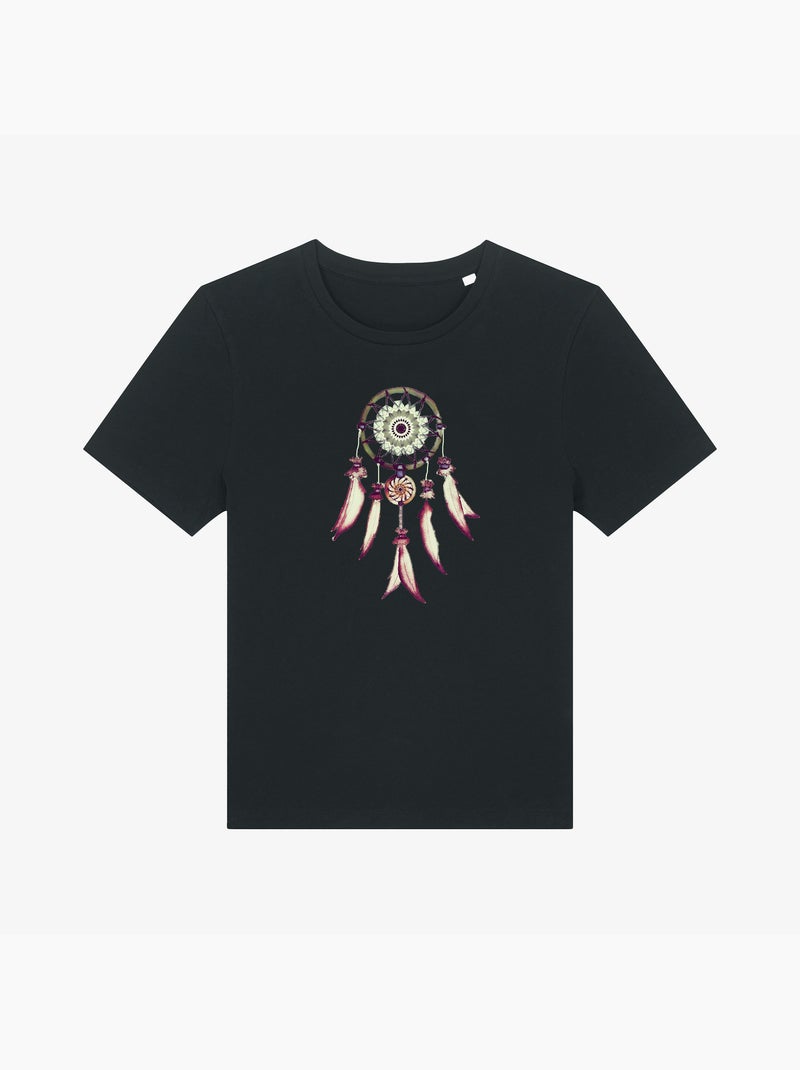 T-shirt Donna - DREAMCATCHER Nero - Kiabi